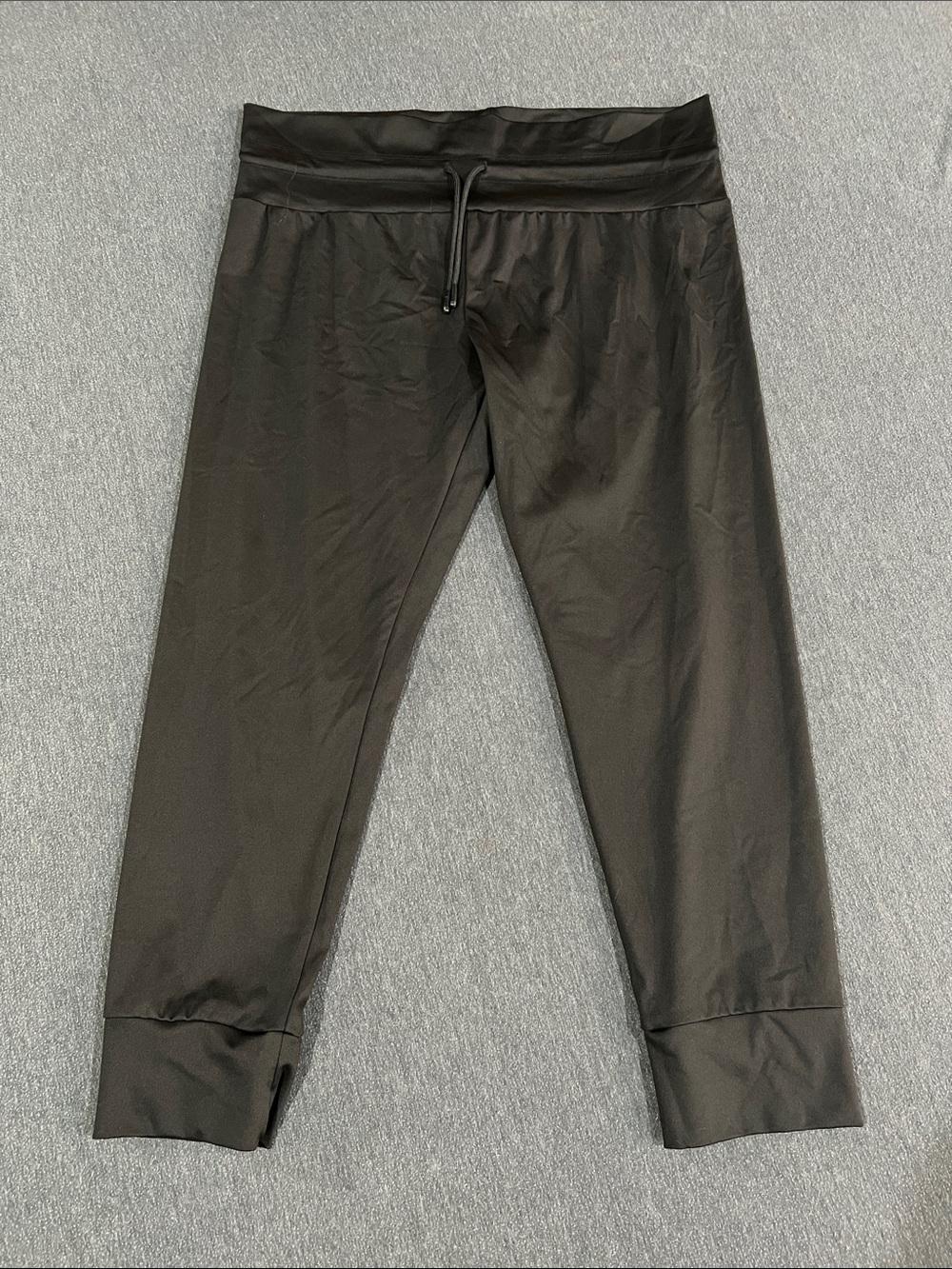 No Boundaries Black Jogger-Style Sweatpants with Drawstring